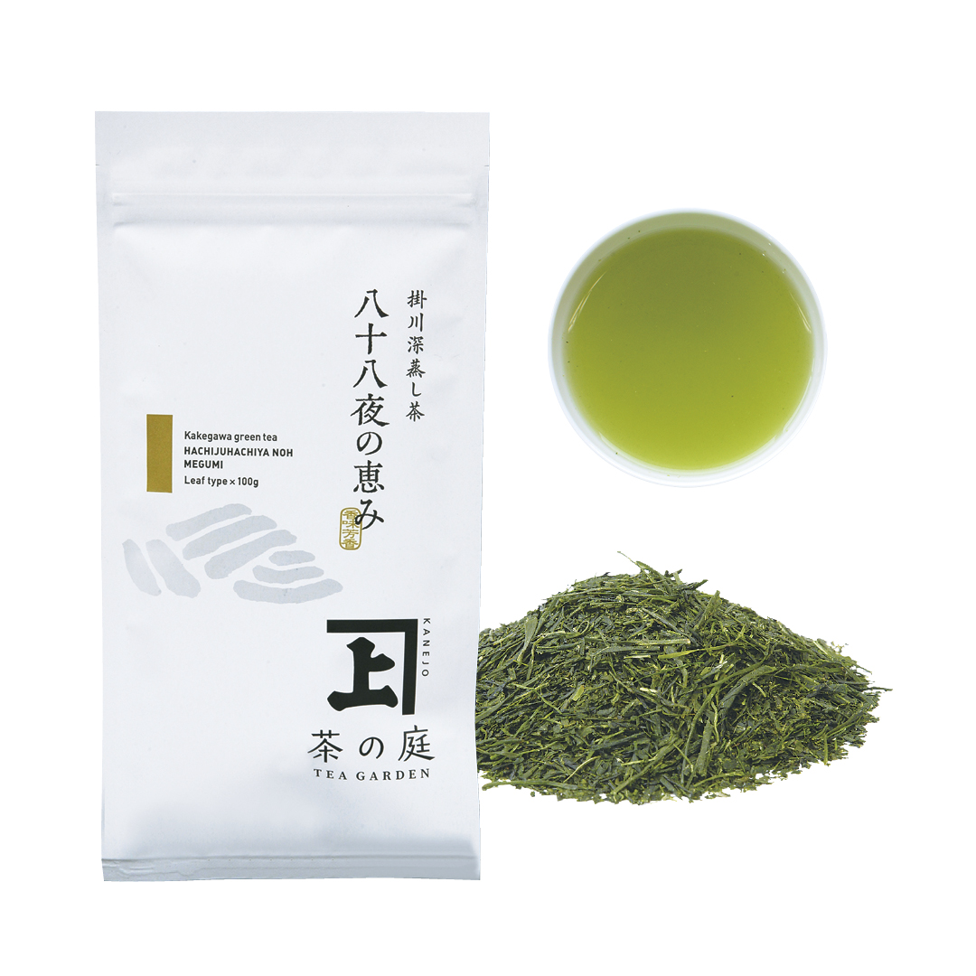 かねじょう 茶の庭 静岡・掛川茶 八十八夜の恵み