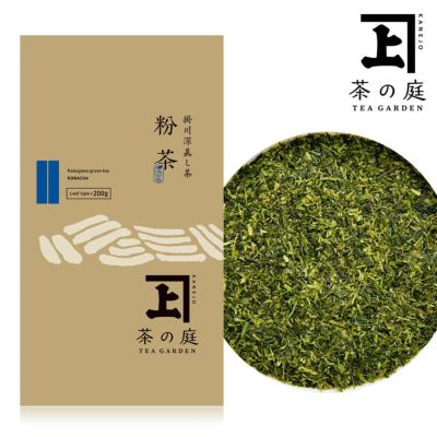 かねじょう 茶の庭 静岡・掛川茶 粉茶 200g