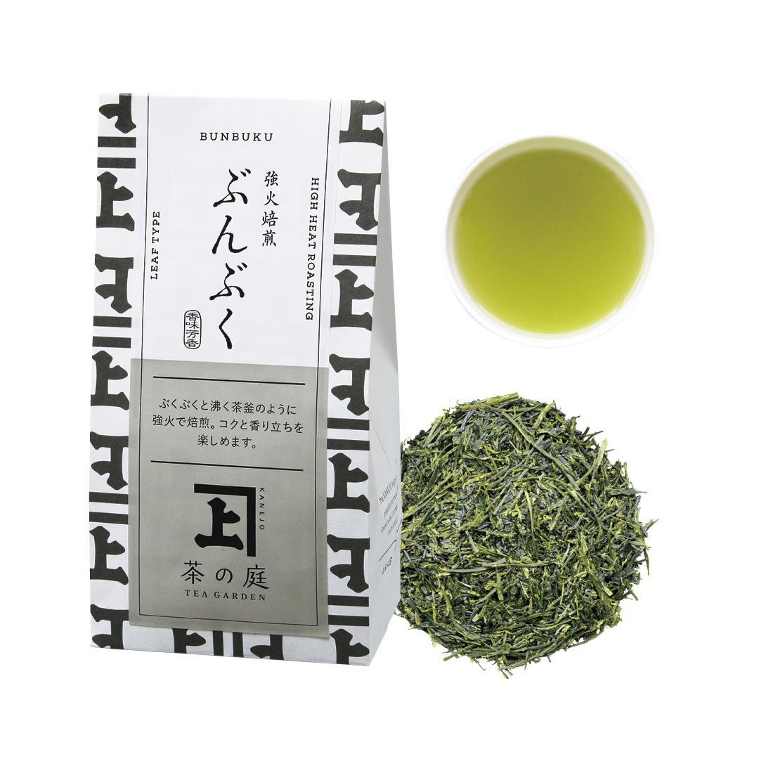 かねじょう 茶の庭 強火焙煎 ぶんぶく 40g