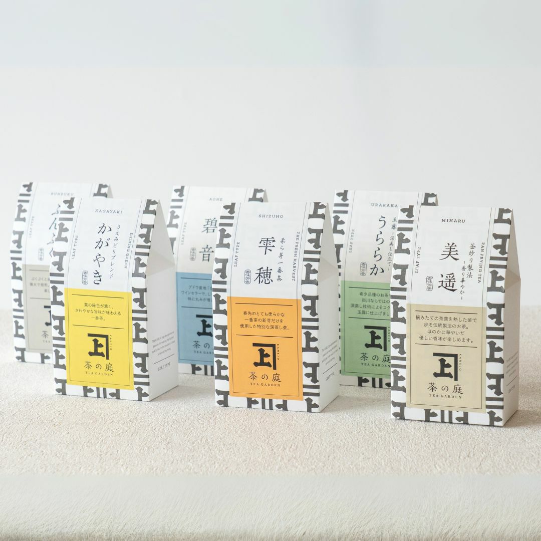 かねじょう 茶の庭 柔ら芽一番茶 雫穂 40g