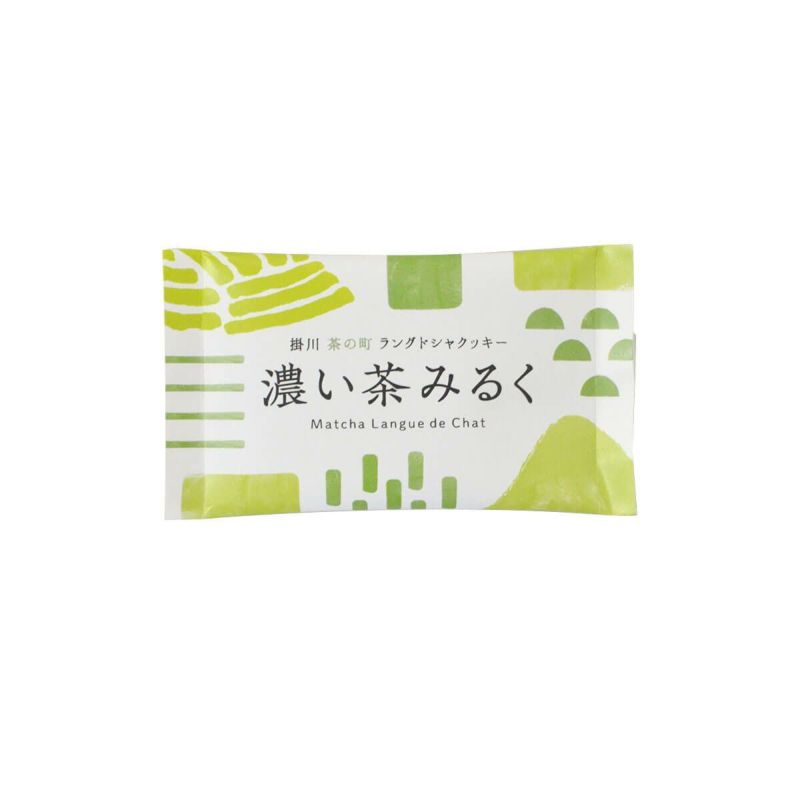 【10枚入り】お茶屋のつくった濃い味のラングドシャ 濃い茶みるく （賞味期限45日）