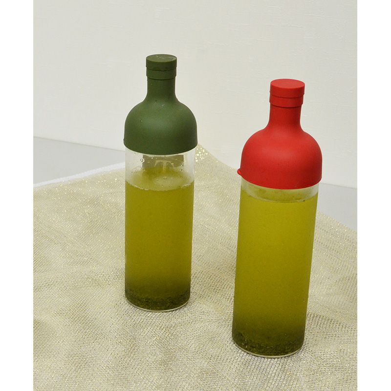 かねじょう　茶の庭　フィルターインボトル　750ml　Lサイズ　オリーブグリーン