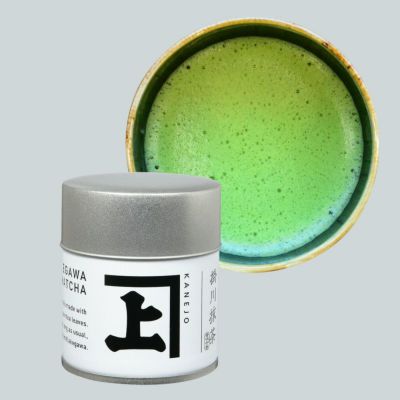 かねじょう 茶の庭 掛川抹茶 20g 缶入り