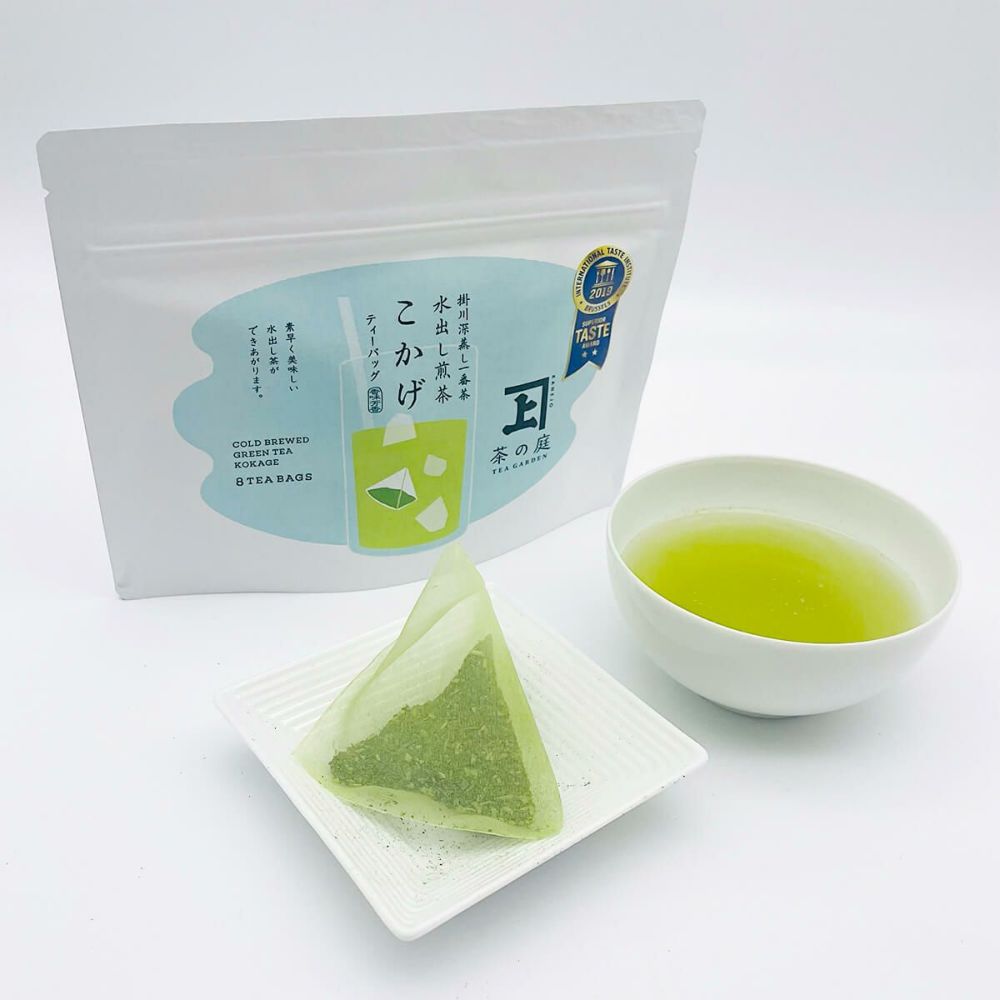 かねじょう 茶の庭 水出し煎茶 こかげ ティーバッグ8個入り