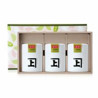 かねじょう 茶の庭 【ご贈答用新茶・化粧箱入り】 静岡・掛川深蒸し茶 100g缶 3本