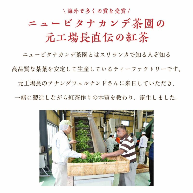 かねじょう 茶の庭 掛川紅茶「しあわせかほり」 ティーバッグ1回分