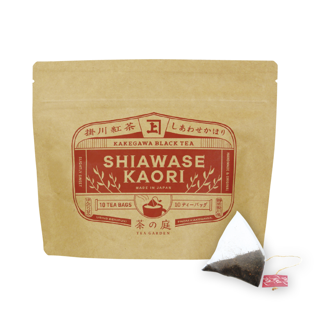 かねじょう 茶の庭 掛川紅茶 しかわせかほり ティーバッグ 10個入り