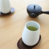 茶の庭 オリジナル茶器セット 急須1個＋湯呑み2個＋茶托2個セット（受け皿）
