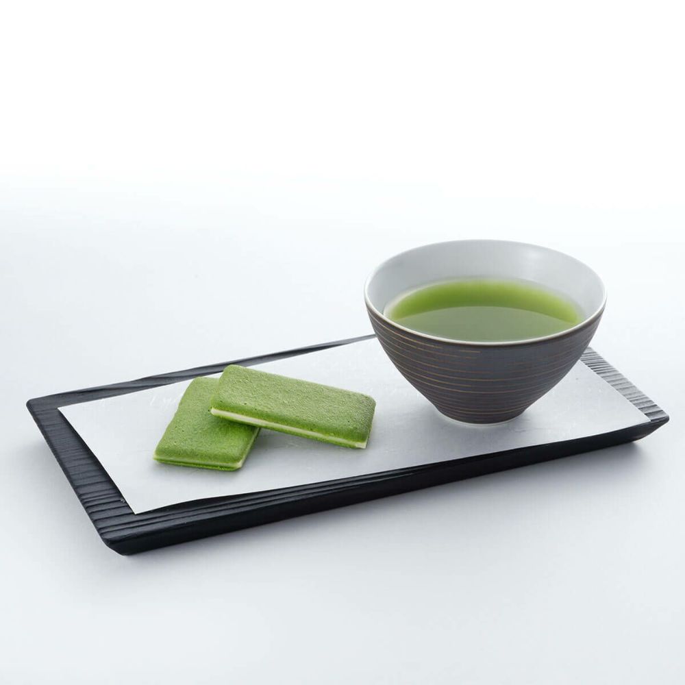 お茶缶とお菓子の詰合せ