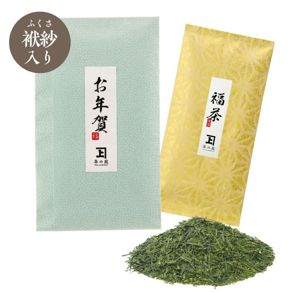 お年賀茶（福）80g 1袋 袱紗入り 