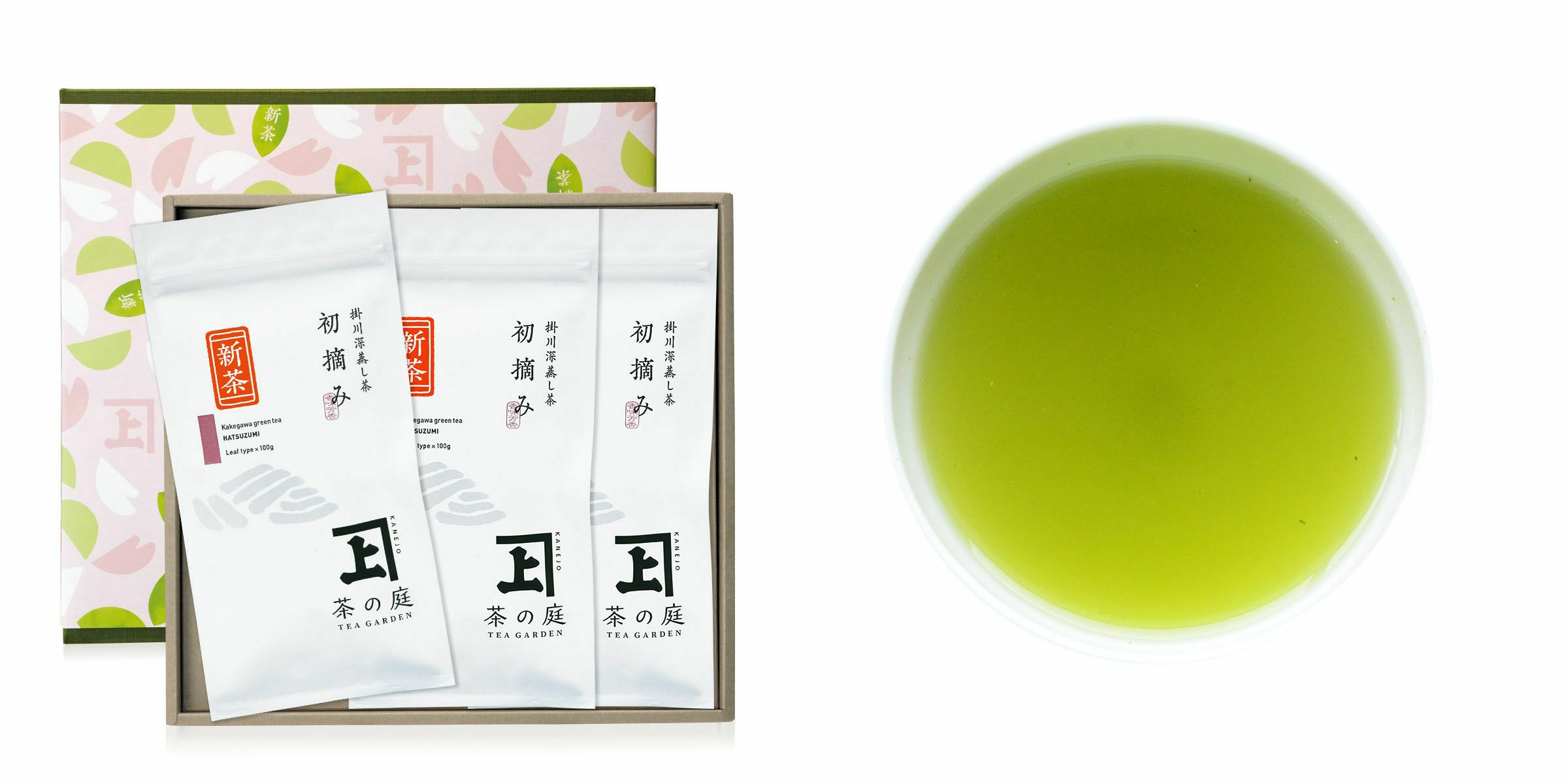 【2025新茶】【化粧箱入り】初摘み100g袋×3本