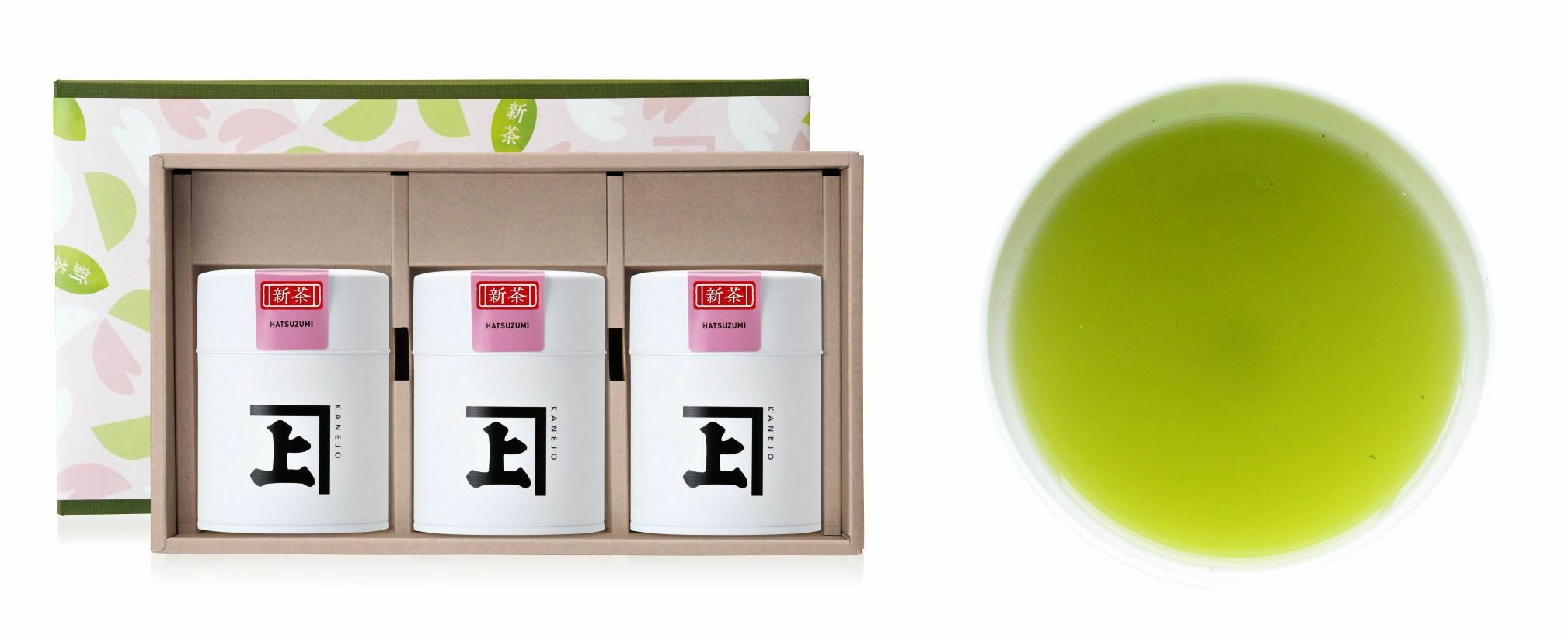 【2025新茶】【化粧箱入り】初摘み100g缶×3本