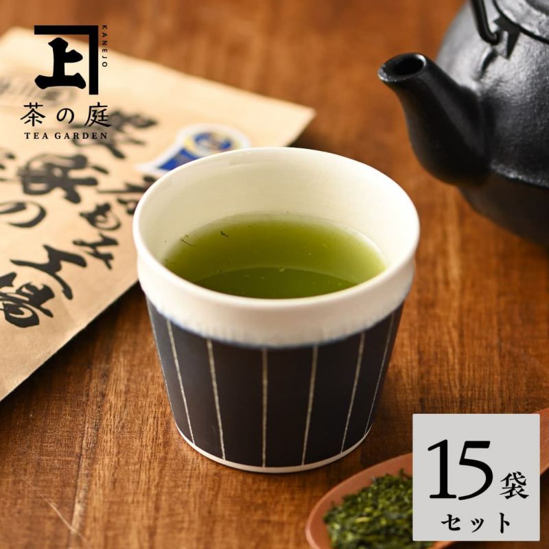 かねじょうの緑茶・深蒸し茶 | 静岡掛川のお茶通販 | 茶の庭オンライン