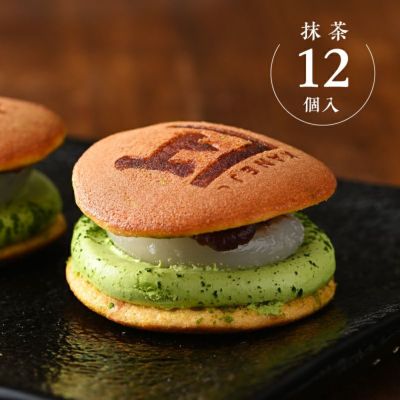 葛どら  抹茶クリーム12個入