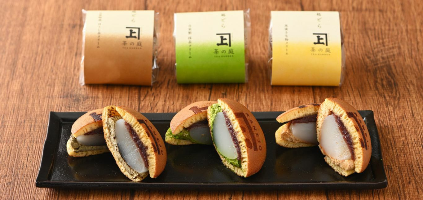 葛どら 食べ比べ 6個（抹茶クリーム2個、ほうじ茶クリーム2個、黒蜜きな粉クリーム2個）