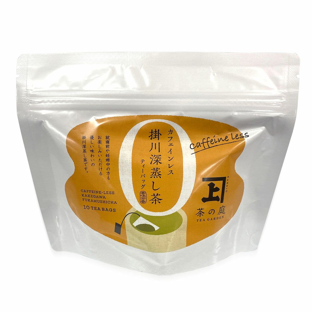 カフェインレス掛川深蒸し茶ティーバッグ 3g×10個入