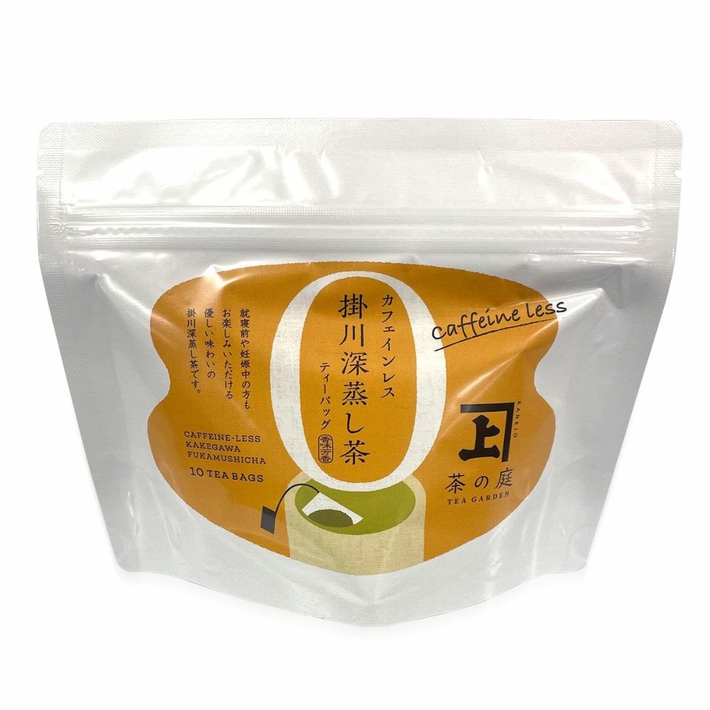 カフェインレス掛川深蒸し茶ティーバッグ 3g×10個入